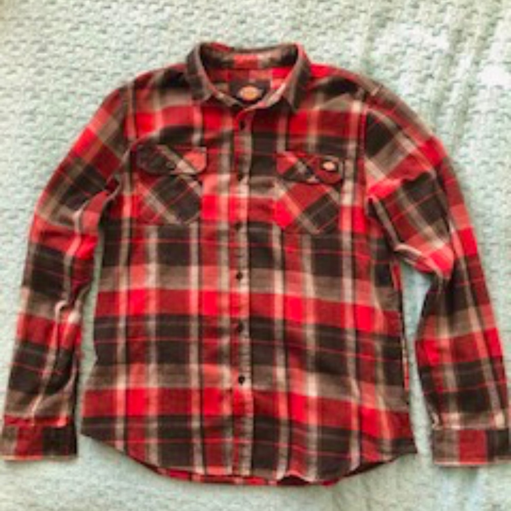 Dickies Men’s Large Flannel Shirt